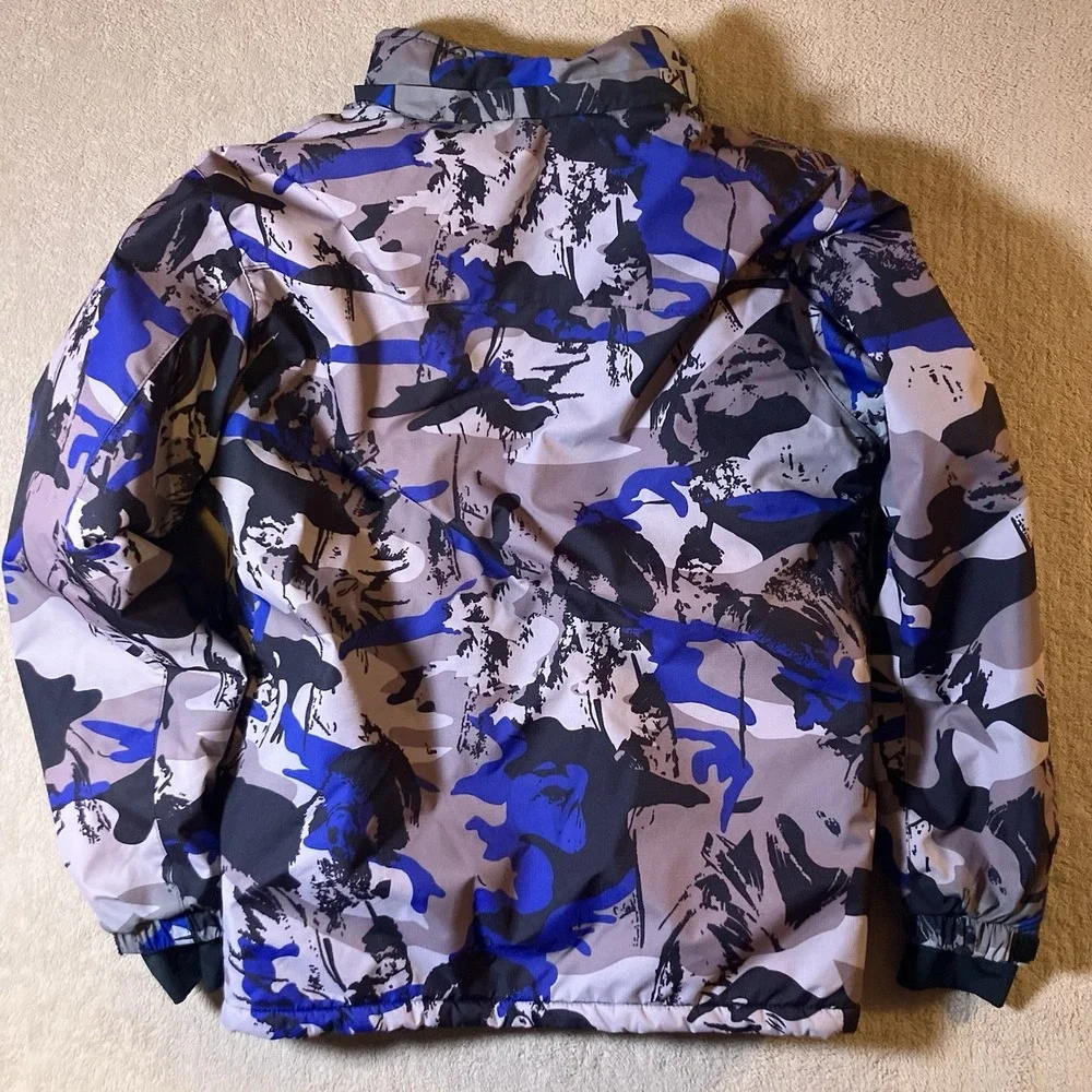 OHSNMAKSL Waterproof Ski Jacket Warm Winter Coat Fleece‎ Snowboard Boys 14-16